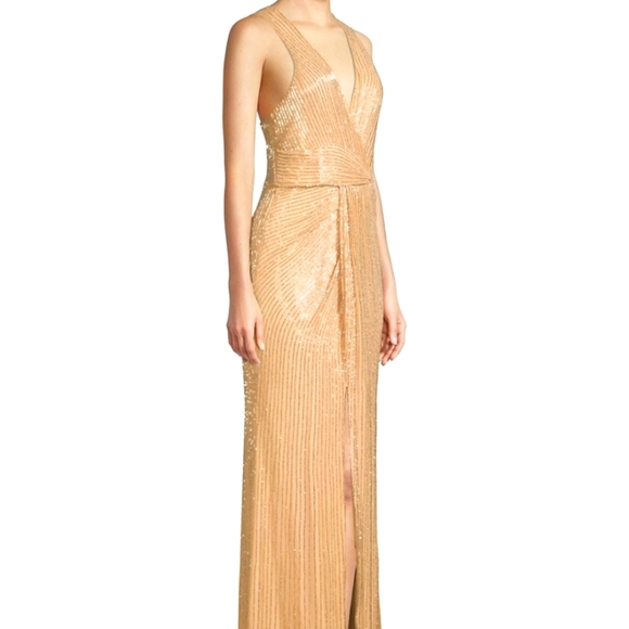 Parker Dresses & Skirts - PARKER BLACK EMBELLISHED GOWN